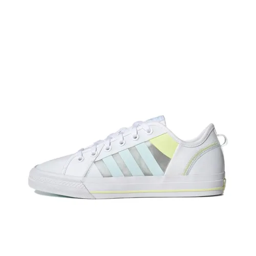 Adidas Originals NIZZA Rf Устойчивые к истиранию Дышащие Низкие Кроссовки для скейтбординга Женские Белые Желтые Синие