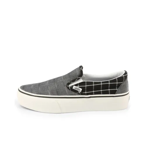 Vans Slip On Series Скейтборд Кроссовки Низкие Женские