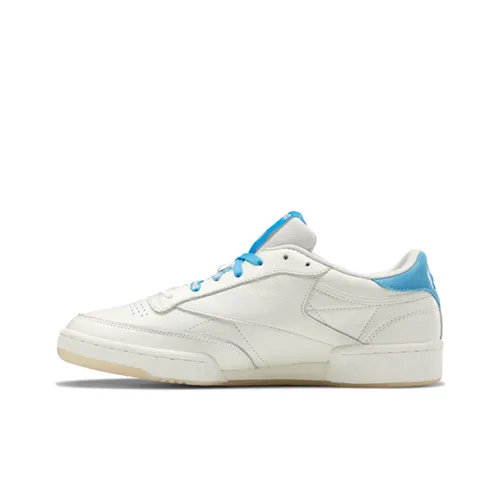 Reebok Club C Series 85 Low Топ Скейтборд Кроссовки Унисекс Белый Розовый Синий