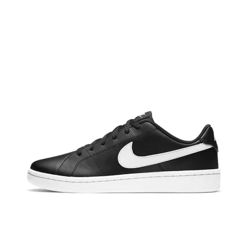 Nike Court Royale 2 Low Slip Resistant Abrasion Resistant Low Top Скейтборд Кроссовки Мужские Черный Белый