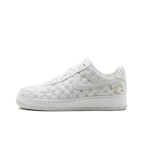 Nike Air Force 1 Supreme I O MICHAEL LAU Покрытие Slip-resistant Низкий Топ Скейтбординг Кроссовки Мужские Белые