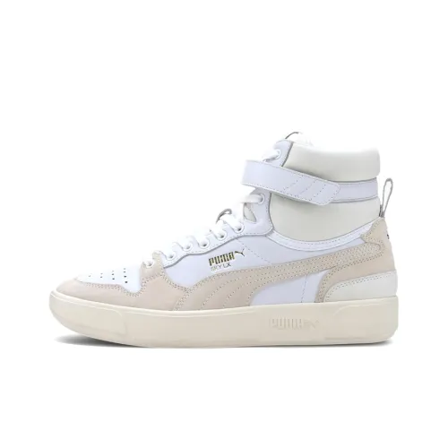 PUMA Sky LX MID Lu High Топ Скейтборд Кроссовки Унисекс Белый