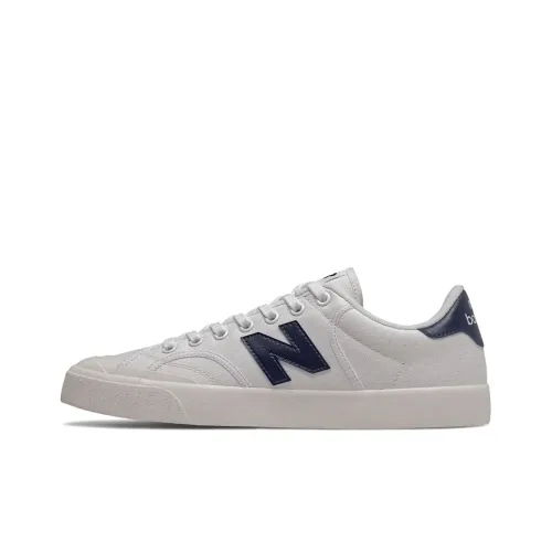 New Balance NB Pro Court Low Топ Скейтборд Кроссовки Унисекс Белый Синий D Ширина