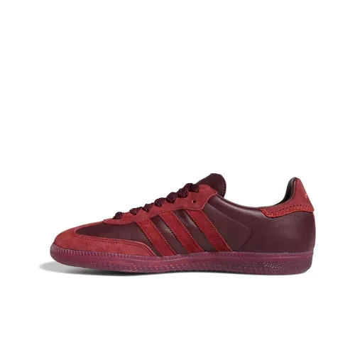 Adidas Originals Samba Low Топ Скейтборд Кроссовки Унисекс Красный