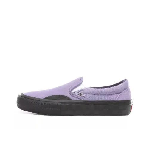 VANS Slip On Series Pro Low Top Скейтборд Кроссовки Unisex Черный Фиолетовый