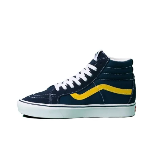 Vans SK8 Sport Comfycush REISSUE Высокие Кроссовки для скейтбординга Унисекс Желто-синие