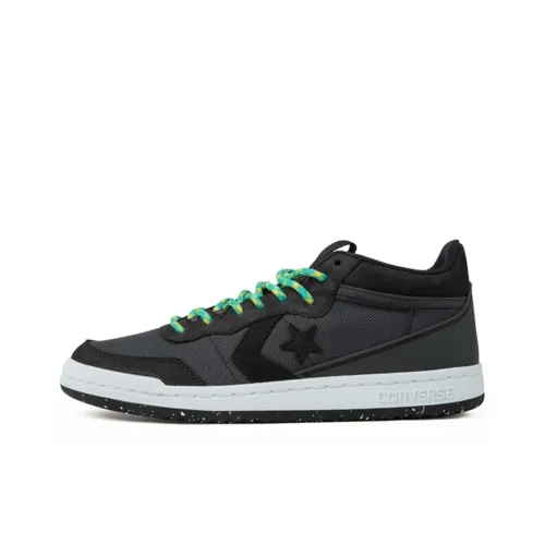 Конверс Slip Resistant Abrasion Resistant Breathable Low-Top Skateboard Shoes Unisex Black Green Конверс Slip Resistant Устойчивый к истиранию Дышащие Низкие Кроссовки для Скейтбординга Унисекс Черный Зеленый