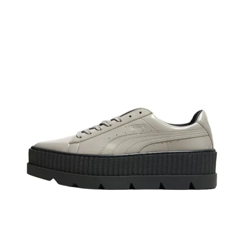 PUMA Pointy Creeper Patent Dove Low Скейтборд Кроссовки Женские Серый