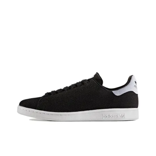 Adidas Originals Stan Smith Slip-on Resistant и Breathable Скейтбординг Кроссовки Мужские Обсидиановый Черный