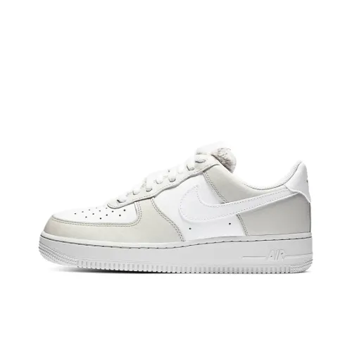 Nike Air FORCE 1 07 Slip-resistant Abrasion-resistant Lightweight Low-top Skateboarding Shoes Women's Ecru Найки Эйр ФОРС 1 07 Устойчивый к скольжению Устойчивый к истиранию Легкий Низкий Топ Скейтбординг Кроссовки Женские Экрю