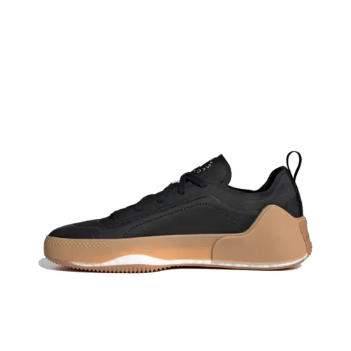 Stella McCartney x Adidas Stella McCartney Treino Low Скейтборд Кроссовки Женские Черные Коричневые