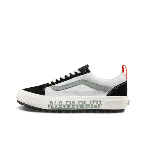 NAPAPIJRI x VANS Old Skool Low Скейтборд Кроссовки Унисекс Черный Белый