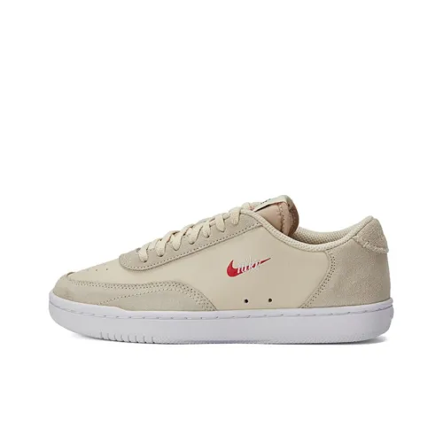 Nike Court Vintage PRM Slip Resistant Abrasion Resistant Shock Absorbers Low Top Скейтборд Кроссовки Женские Светлый Умбра