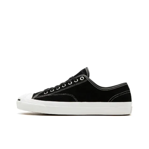 Конверс Jack Purcell Pro Suede Low Top Low Top Скейтбординг Кроссовки Унисекс Черный