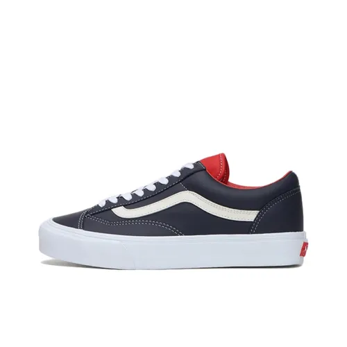 VANS Style 36 Series VLT LX Paris Night Low Скейтборд Кроссовки Unisex Синий Белый Красный
