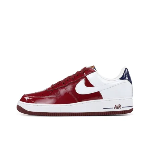 Nike Air Force 1 LeBron Low Топ Скейтборд Кроссовки Мужские Красные Белые