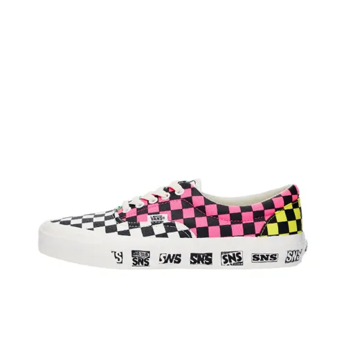 Sneakersnstuff x Vans Era L Low Top Скейтборд Кроссовки Унисекс Розовый Зеленый