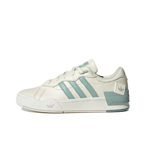 Adidas Originals Rey Galle Slip Resistant Abrasion Resistant Низкие Кроссовки для скейтбординга Женские Белые Зеленые