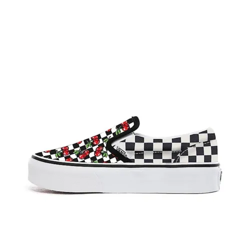 Vans Slip On Series Скейтборд Кроссовки Низкие Женские