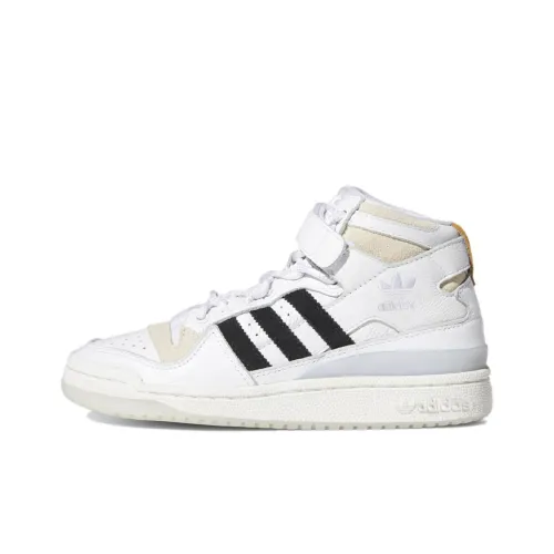 Beyonce Ivy Park x Adidas Originals FORUM Mid Устойчивый к истиранию Дышащий MID Скейтбординг Кроссовки Унисекс Белый