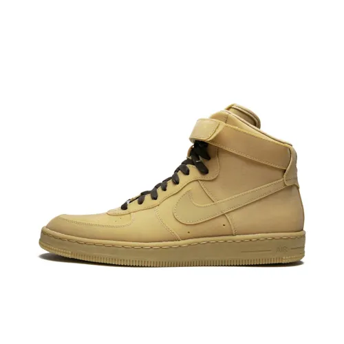 Nike Air Force 1 Downtown Hi Gum LW QS Slip Resistant Амортизация Abrasion Resistant MID Топ Скейтбординг Мужской