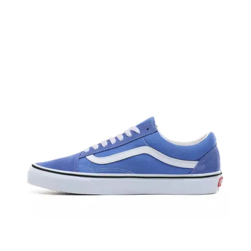 VANS Old Skool Collection Низкие Кроссовки для Скейтбординга Унисекс Синие Белые
