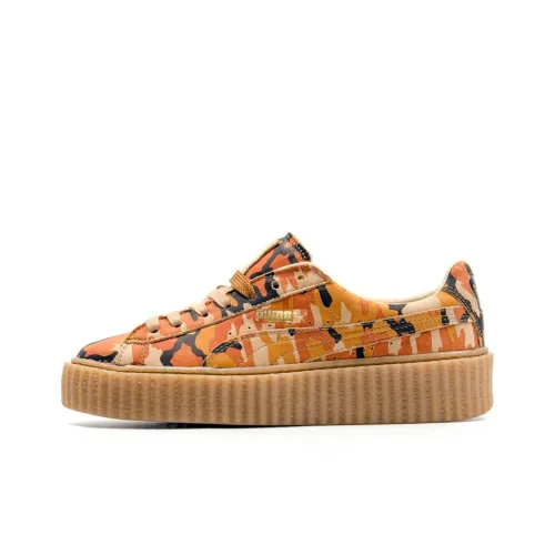 PUMA Rihanna Fenty CAMO Легкий Низкий Скейтбординг Кроссовки Женские Камуфляж