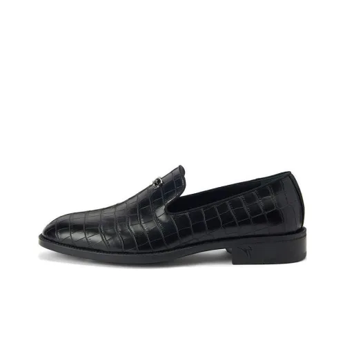 Giuseppe Zanotti Повседневные кожаные туфли Low Top Черные Мужские