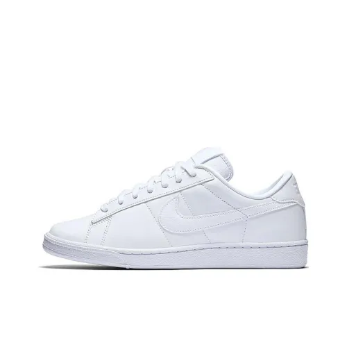 Nike Tennis Classic Белый Низкий Топ Скейтбординг Кроссовки Женские Белый Синий