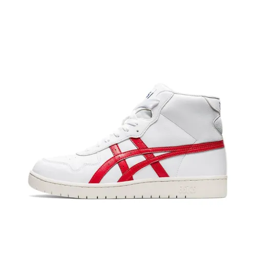 Asics Japan L MID Топ Скейтборд Кроссовки Унисекс Белый Красный