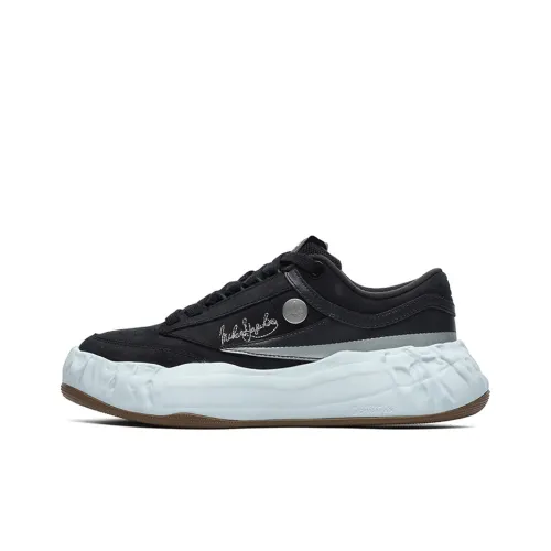 MIHARA YASUHIRO x FILA FM 15 Low Топ Скейтборд Кроссовки Женские Черный