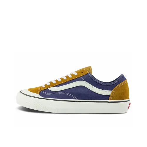 VANS Style 36 Series Низкие Скейтборд Кроссовки Унисекс Морской Синий