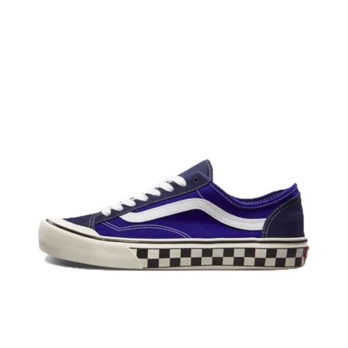 VANS Style 36 Decon SF Легкий Низкий Топ Скейтборд Кроссовки Унисекс Синий