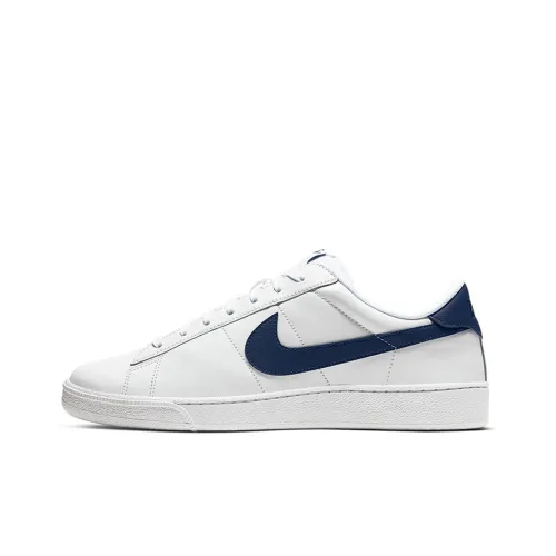 Nike Tennis Classic CS Low Топ Кроссовки для скейтбординга Унисекс Белый Синий