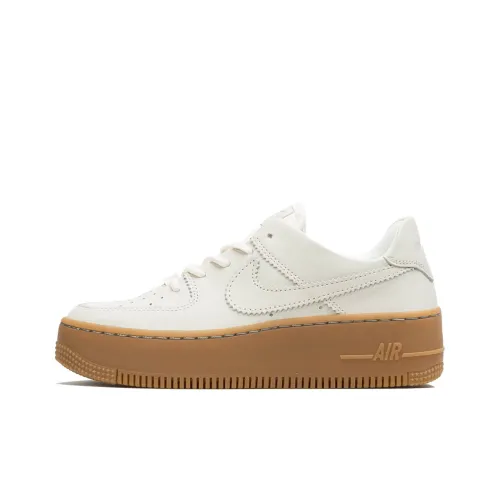 Nike Air Force 1 LX Slip-resistant Abrasion-resistant Shock Absorbers Low Top Skateboard Shoes Women's Ecru Найк Эйр Форс 1 LX Противоскользящие Устойчивые к износу Амортизаторы Низкие Кроссовки для скейтбординга Женские Экрю