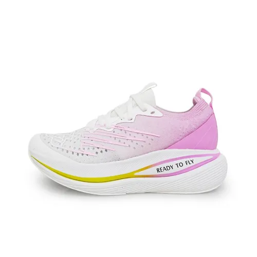 LPMX Беговые кроссовки Низкий верх Белый/Розовый Красный Женские