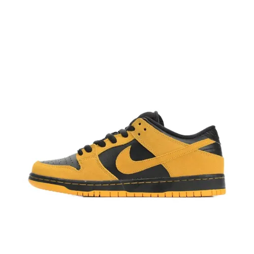 Nike Dunk SB Iowa Нескользящий Легкий Низкий Топ Скейтборд Кроссовки Мужские Черные Коричневые