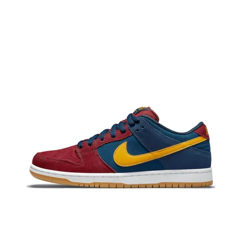 Nike Dunk SB Pro 'Барселона' Low Топ Скейтборд Кроссовки Unisex Красный Синий