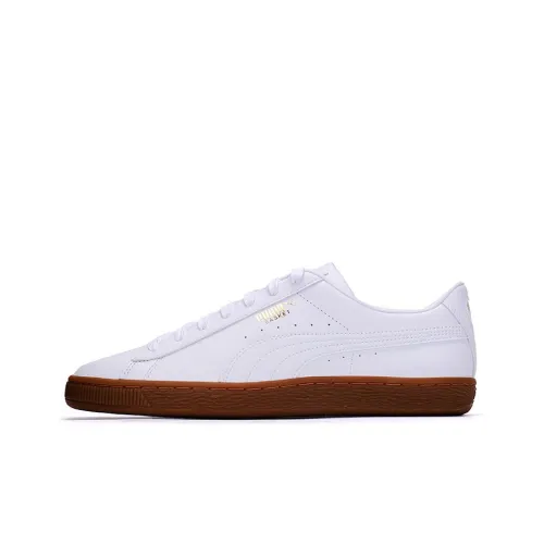 PUMA Basket Gum XXI Low Топ Скейтборд Кроссовки Унисекс Белый