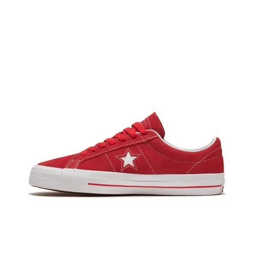 Конверс One Star Pro Low Топ Скейтборд Кроссовки Унисекс Красный