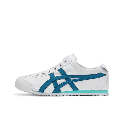 Onitsuka Tiger MEXICO 66 Low Топ Скейтборд Кроссовки Унисекс Темно-синий с Белым