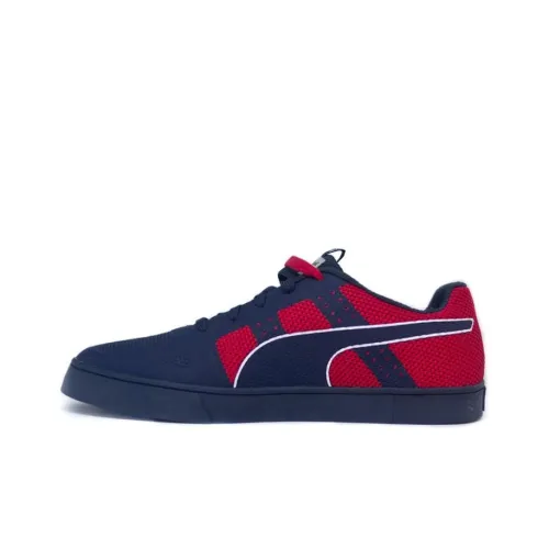 PUMA Zapatos Rbr Wings Low Top Скейтборд Кроссовки Мужские Синий Красный