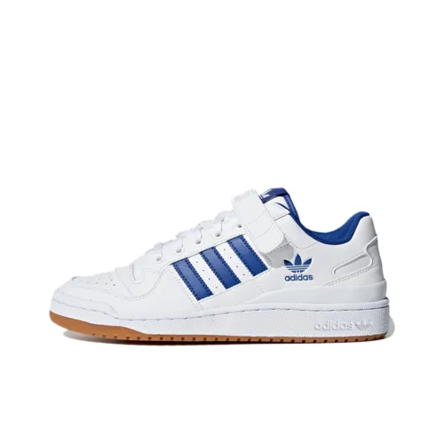 Adidas Originals FORUM Lo Low Топ Скейтборд Кроссовки Мужские Белый Синий