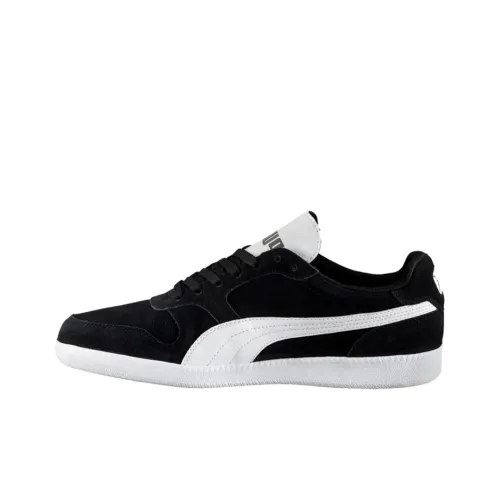 PUMA Suede Series Low Топ Скейтборд Кроссовки Унисекс Черный Белый