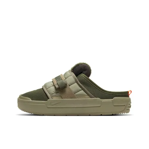 Nike Offline Slip On Offline Slip-Resistant и Breathable Low-Top Скейтборд Кроссовки Мужские Olive Green