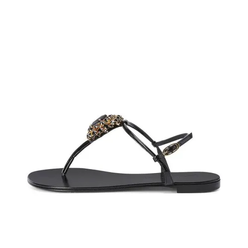 Giuseppe Zanotti GZ One Ремешок Сандалии Женские Черные