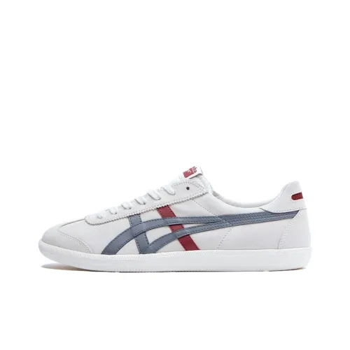 Onitsuka Tiger Tokuten Slip-resistant Lightweight And Breathable Скейтборд Низкие Кроссовки Unisex Red Gray
