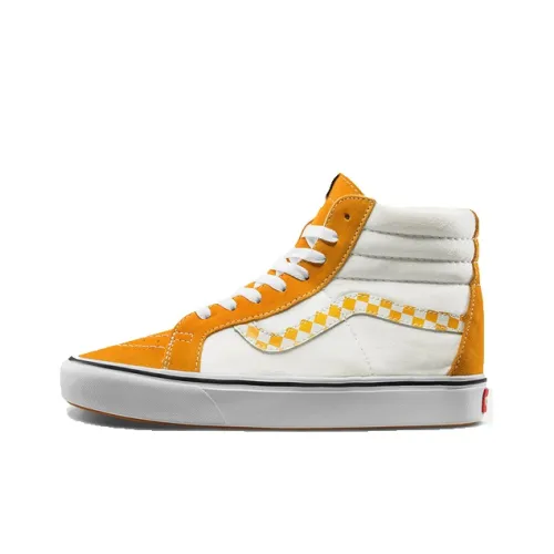 Vans SK8 High Топ Скейтборд Кроссовки Унисекс Желтый