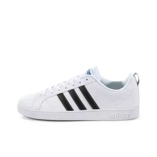 Adidas Neo ADVANTAGE VS Износостойкий и Легкий Низкий Топ Скейтборд Кроссовки Мужские Черно-Белые