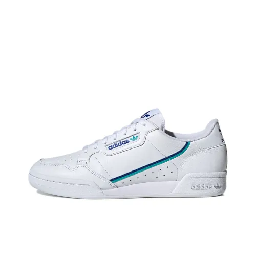 Adidas Originals Continental Abrasion Resistant Low Топ Скейтборд Кроссовки Мужские Белый Синий